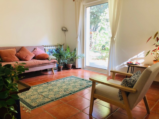 Cabinet de psychologie de Céline Léon, à Aix-en-Provence : entrée.